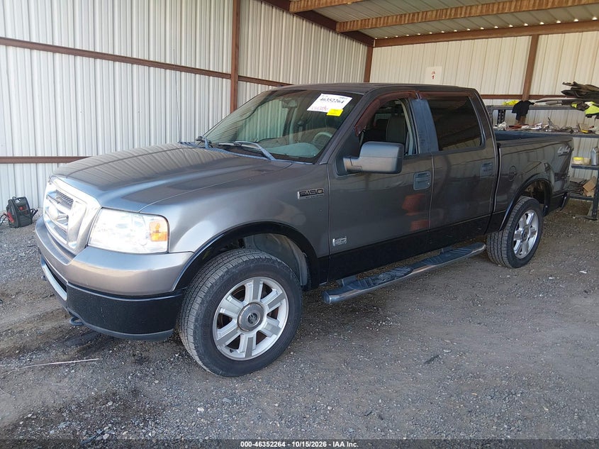 2008 Ford F-150 60Th Anniversary/Fx4/King Ranch/Lariat/Xlt, Normal Wear & Tear, IAAI, VIN 1FTPW14V08KD62581 — photo 2