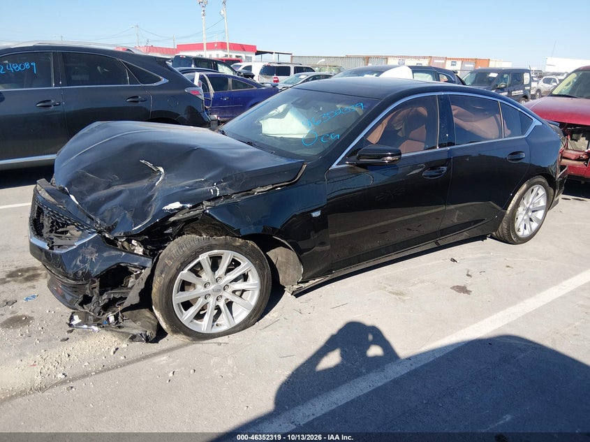 Vin: 1g6dw5rk7p0110588, lot: 46852585, cadillac ct5 luxury 20232