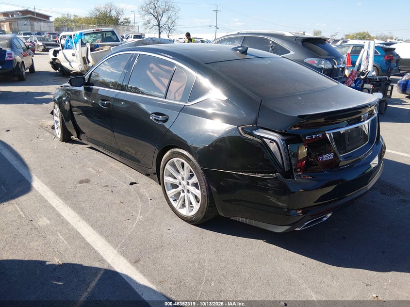 Vin: 1g6dw5rk7p0110588, lot: 46852585, cadillac ct5 luxury 20233