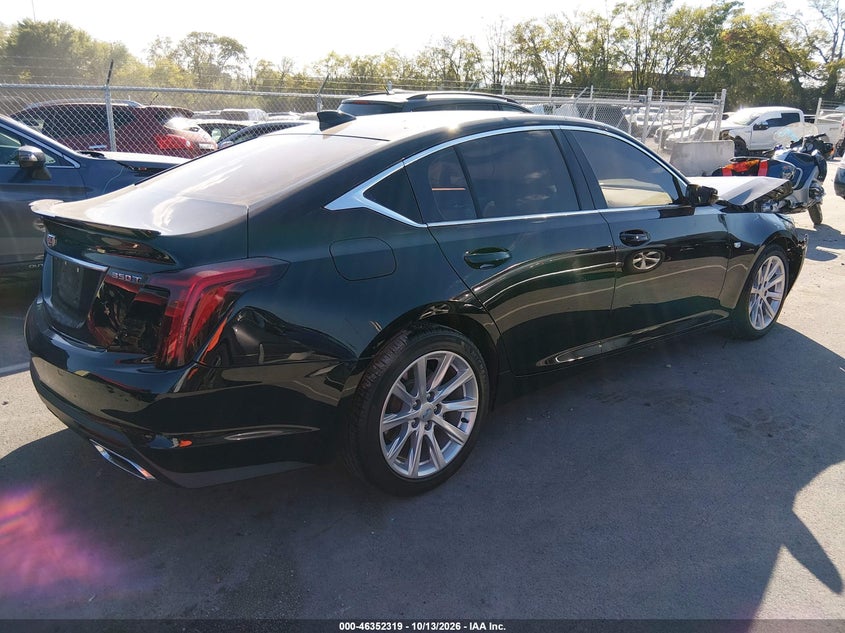 Vin: 1g6dw5rk7p0110588, lot: 46852585, cadillac ct5 luxury 20234