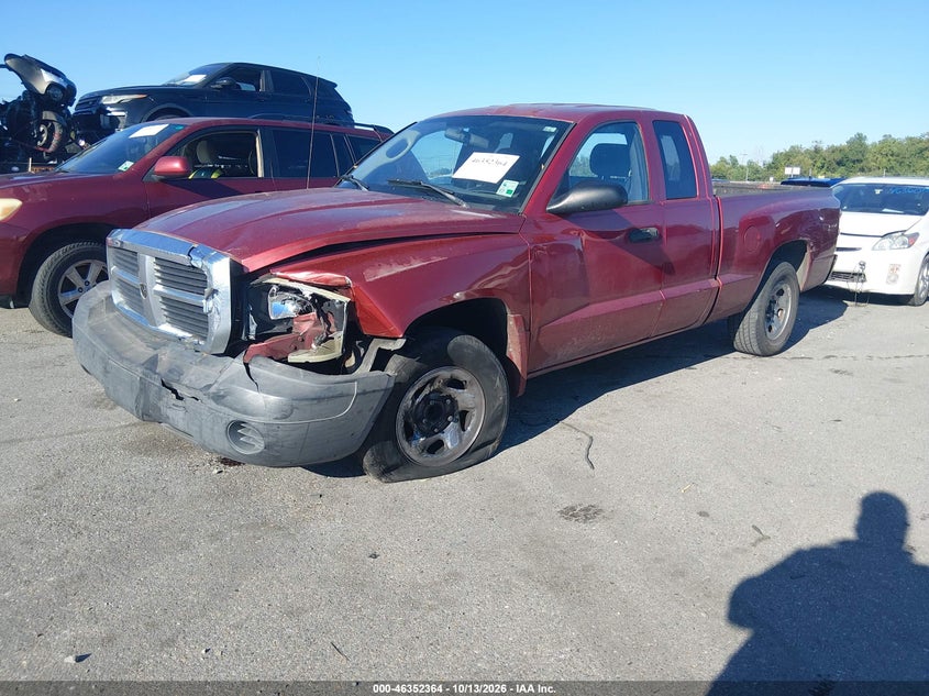 2007 Dodge Dakota St, Front End, IAAI, VIN 1D7HE22K37S218212 — photo 2
