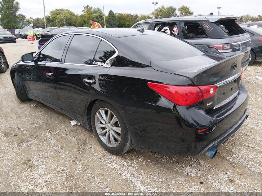Vin: jn1bv7ar8em692253, lot: 46852759, infiniti q50 premium/sport 20143
