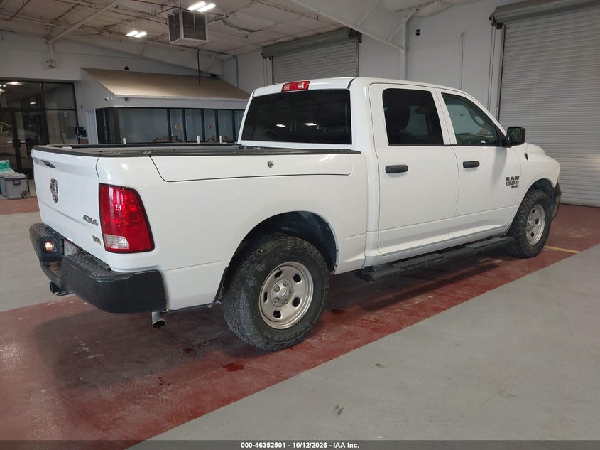 Vin: 1c6rr7kg4ks680595, lot: 46852767, ram 1500 classic tradesman  4x4 5'7 box 20194