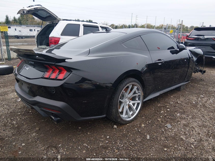 Vin: 1fa6p8cf3r5406641, lot: 46852790, ford mustang gt fastback 20244