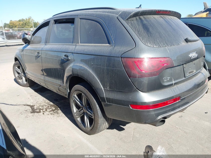 Vin: wa1lmafe6fd010358, lot: 46852797, audi q7 3.0 tdi premium 20153