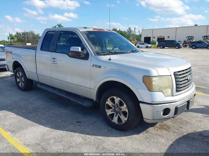 Vin: 1ftex1c89ake48378, lot: 46852820, ford f-150 fx2 sport/stx/xl/xlt 20101