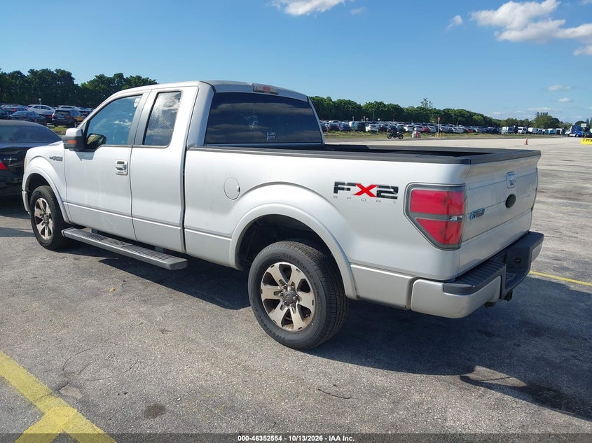 Vin: 1ftex1c89ake48378, lot: 46852820, ford f-150 fx2 sport/stx/xl/xlt 20103