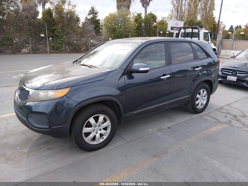Vin: 5xykt3a16bg088834, lot: 46852835, kia sorento lx 20112