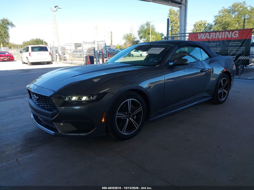 FORD MUSTANG 2025 VIN 1FAGP8UH7S5105705