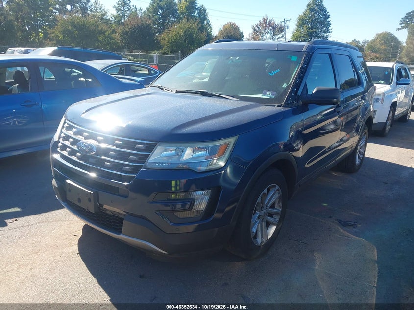 Vin: 1fm5k8b82hga26227, lot: 46852900, ford explorer 20172