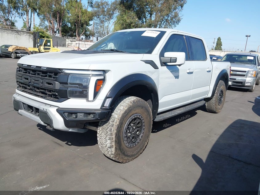 Vin: 1ftfw1rg4rfa60601, lot: 46852910, ford f-150 raptor 20242