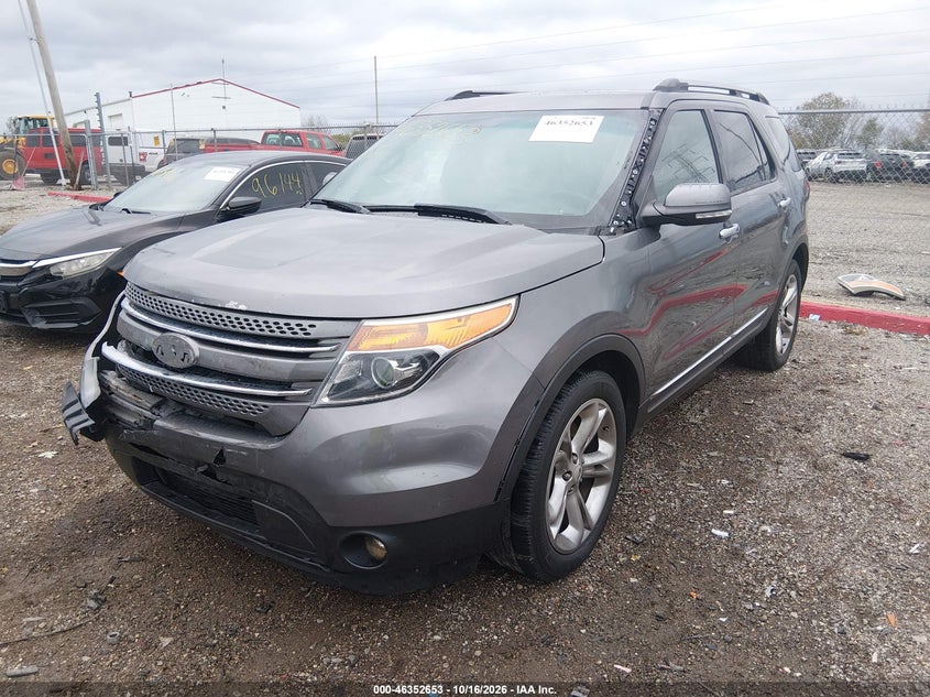 Vin: 1fm5k8f87dgb25078, lot: 46852919, ford explorer limited 20132