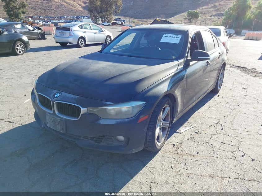 2014 BMW 328I, Обычный износ, IAAI, VIN WBA3C1C59EK107672 — фото 2