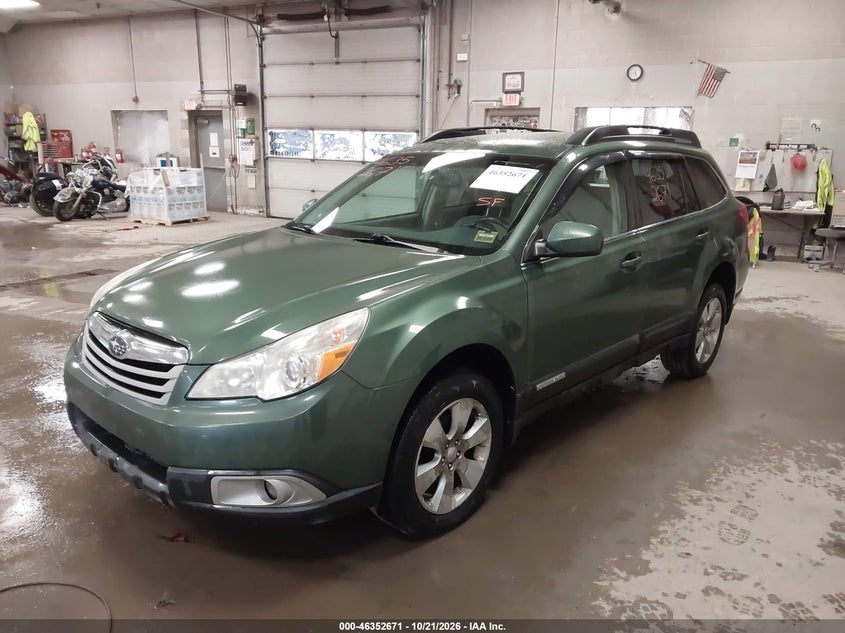 Vin: 4s4brbcc5a3350140, lot: 46852937, subaru outback 2.5i premium 20102