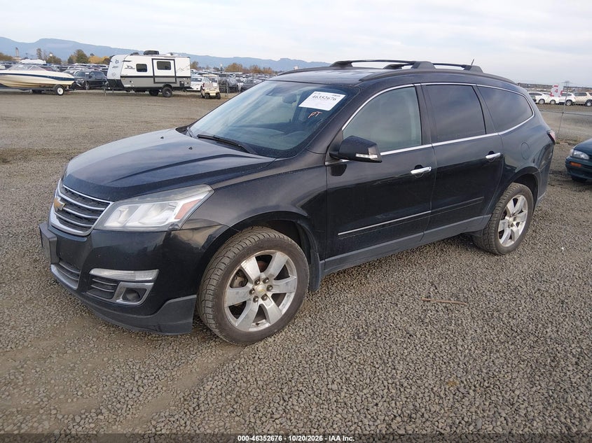 Vin: 1gnkvjkd1gj214829, lot: 46852942, chevrolet traverse ltz 20162