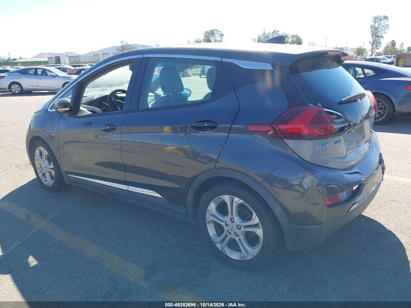 Vin: 1g1fw6s03h4176109, lot: 46852962, chevrolet bolt ev lt 20173