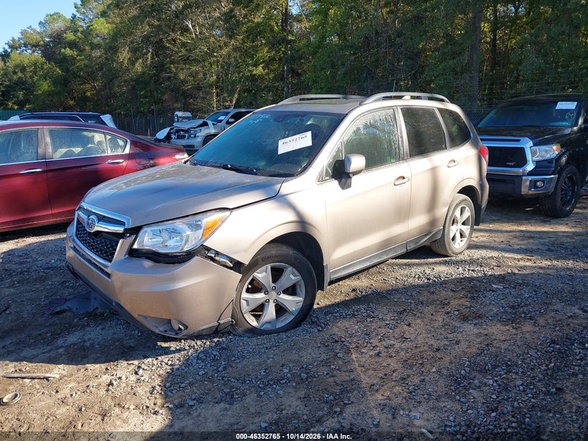 Vin: jf2sjafc6gh427810, lot: 46853031, subaru forester 2.5i premium 20162