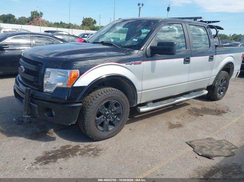 2014 Ford F-150 Stx, Без повреждений, IAAI, VIN 1FTFW1EF3EFC14223 — фото 2