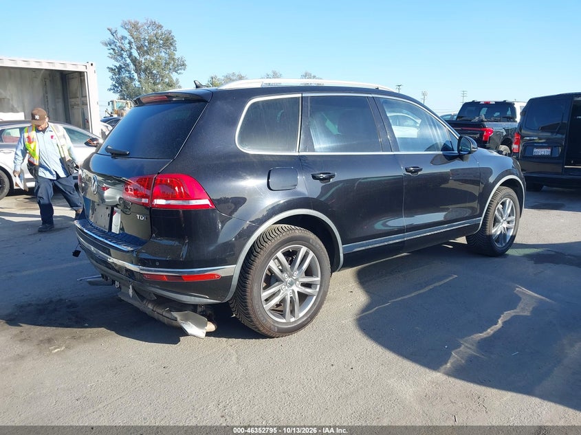 Vin: wvgep9bp9gd001050, lot: 46853061, volkswagen touareg tdi lux 20164