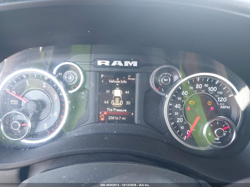 RAM 2500 2022 VIN 3C6UR5JLXNG119715