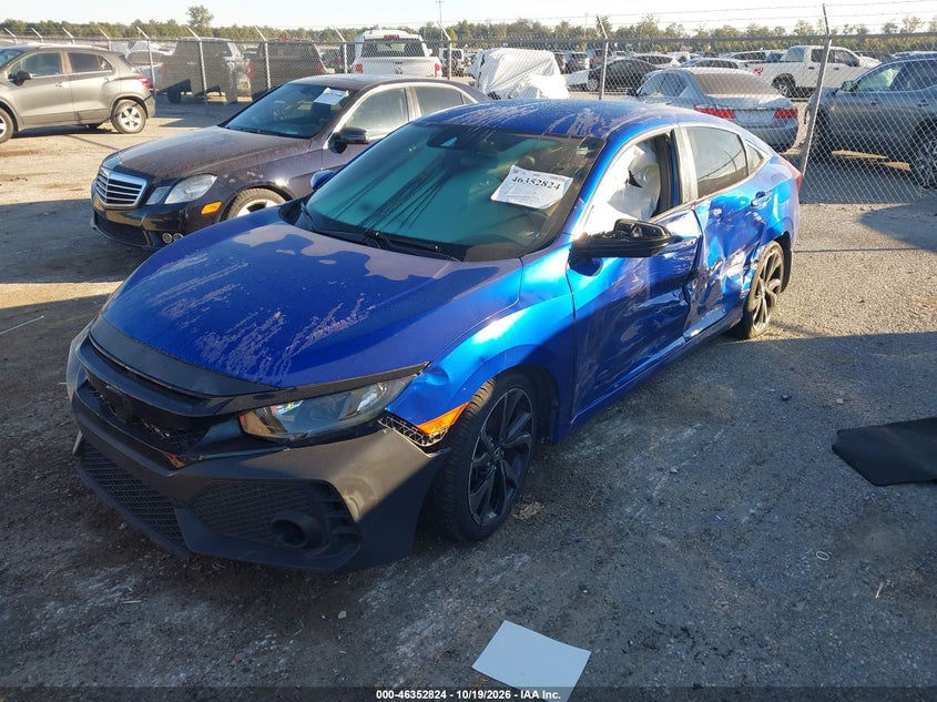 Vin: 2hgfc2f80lh549208, lot: 46853090, honda civic sport 20202