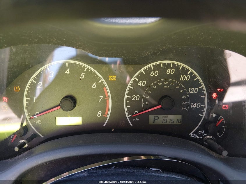 TOYOTA COROLLA 2013 VIN 2T1BU4EEXDC955697