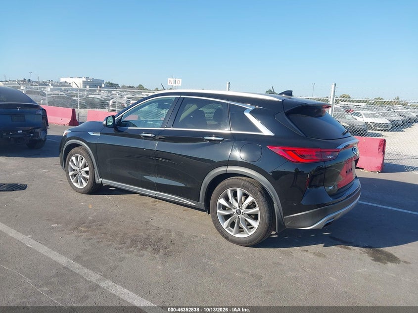 Vin: 3pcaj5m38lf107581, lot: 46853104, infiniti qx50 luxe awd 20203