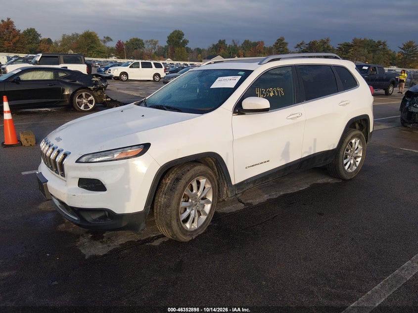 Vin: 1c4pjmdb2fw534072, lot: 46853164, jeep cherokee limited 20152