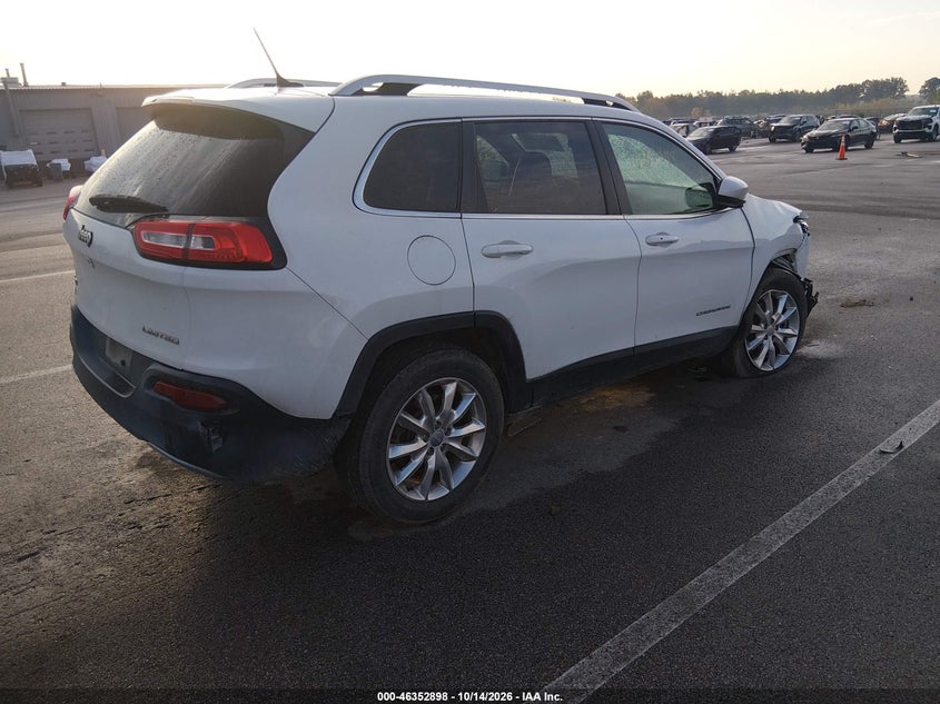 Vin: 1c4pjmdb2fw534072, lot: 46853164, jeep cherokee limited 20154