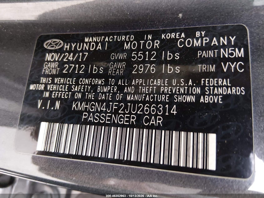 2018 GENESIS G80 5.0 ULTIMATE · Фото 9