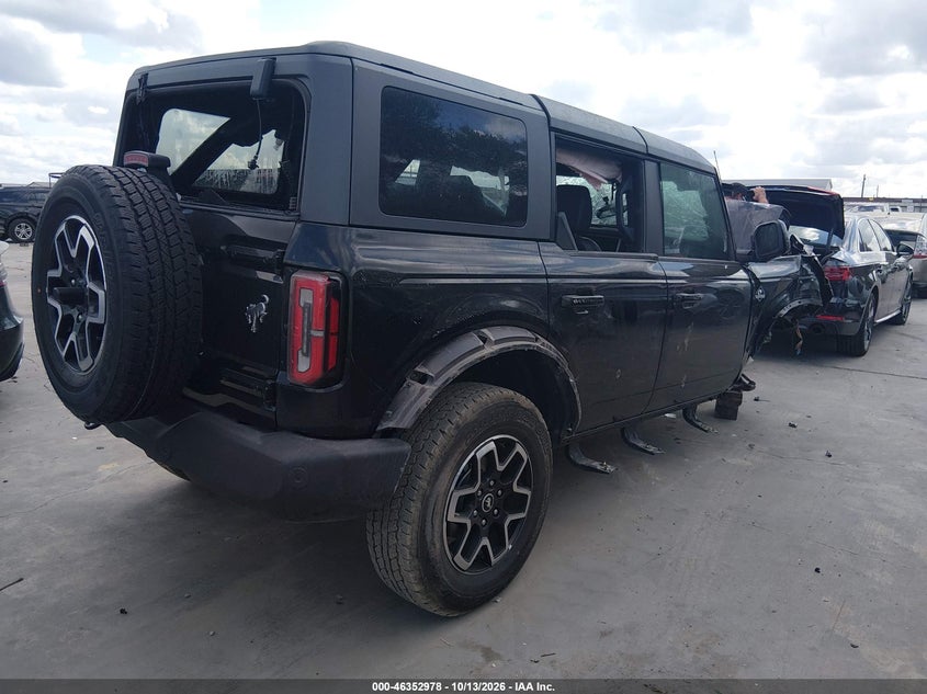Vin: 1fmde8bh9slb61478, lot: 46853244, ford bronco outer banks 20254