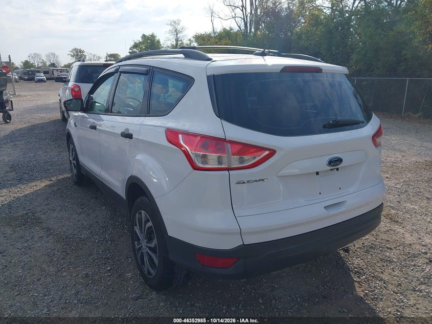 Vin: 1fmcu0f74euc64467, lot: 46853251, ford escape s 20143