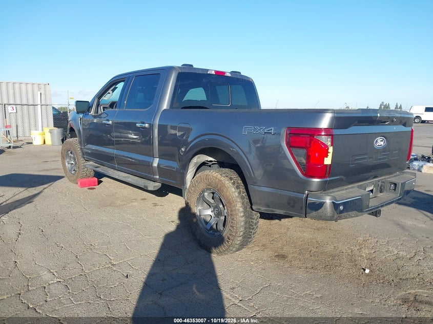Vin: 1ftfw3ld4sfb92192, lot: 46853273, ford f-150 xlt 20253