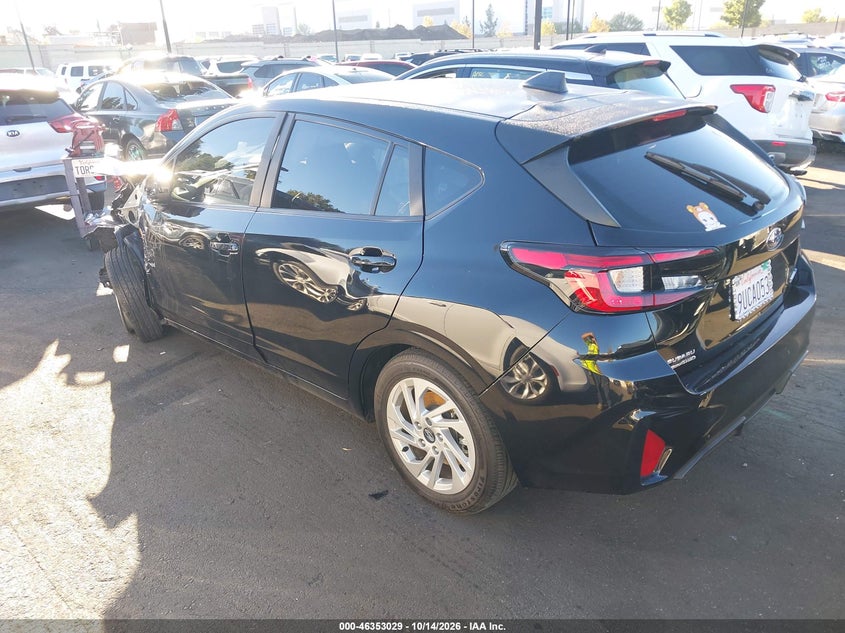 Vin: jf1guabc7s8279330, lot: 46853295, subaru impreza base 5-door 20253