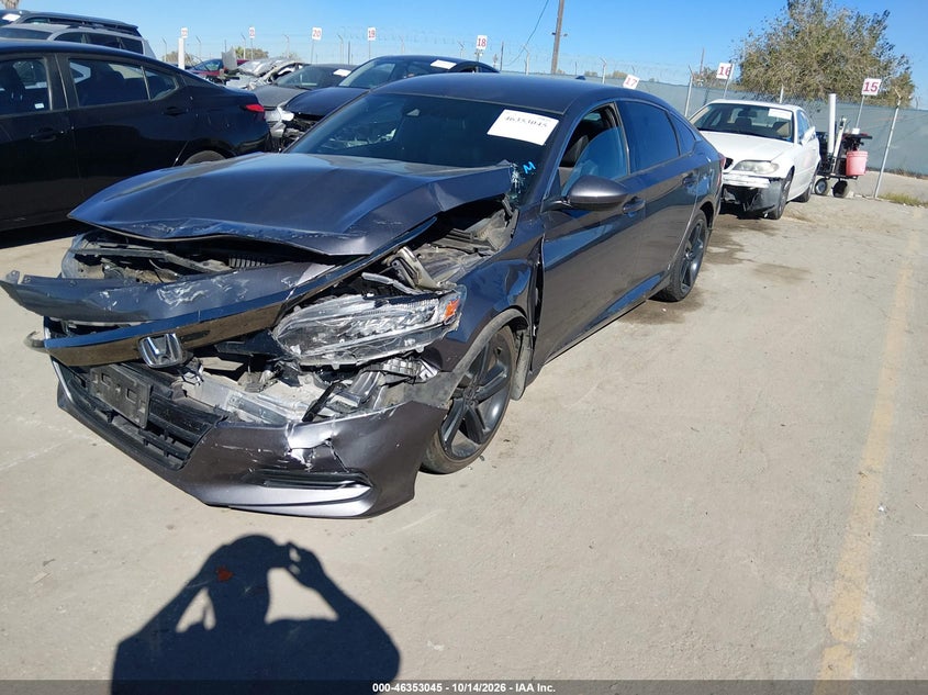 Vin: 1hgcv1f36ka004204, lot: 46853311, honda accord sport 20192