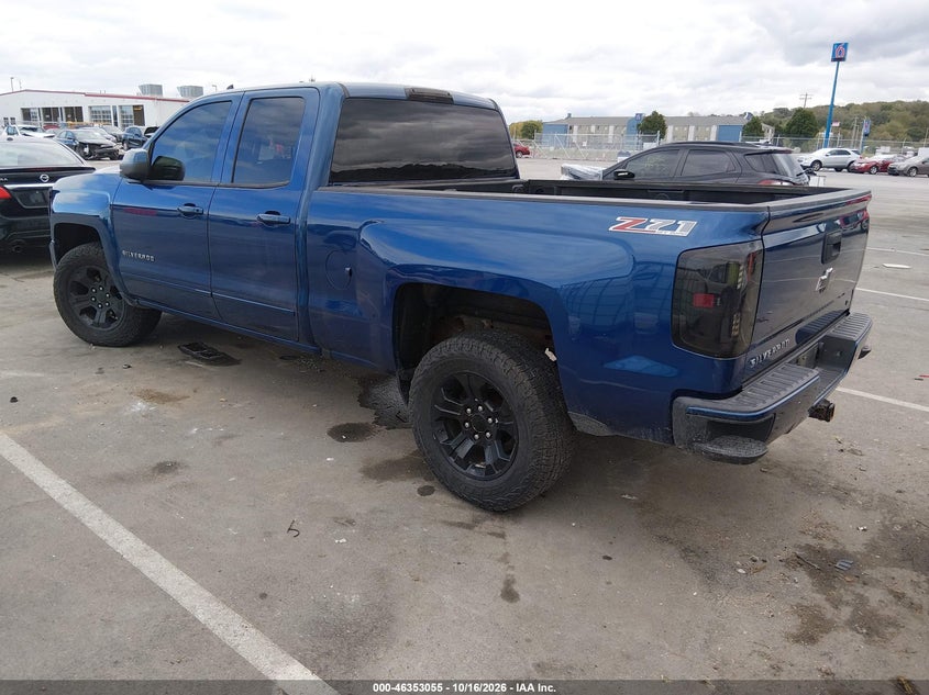 Vin: 1gcvkrec2hz372664, lot: 46853321, chevrolet silverado 1500 2lt 20173
