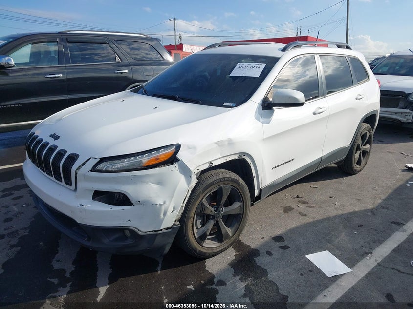 Vin: 1c4pjmcx9jd503192, lot: 46853322, jeep cherokee latitude 4x4 20182