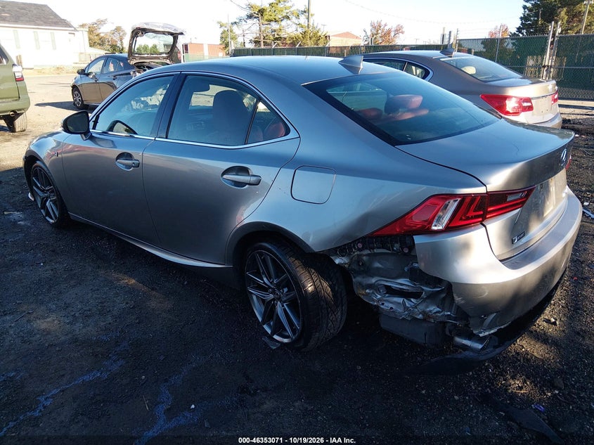 Vin: jthba1d22g5003940, lot: 46853337, lexus is 200t 20163