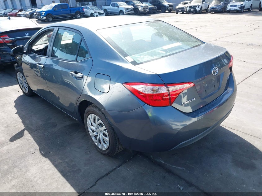Vin: 2t1burhe9jc970177, lot: 46853344, toyota corolla le 20183