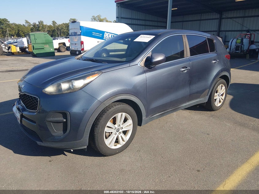 2019 Kia Sportage Lx, Right Front, IAAI, VIN KNDPM3AC4K7549479 — photo 2