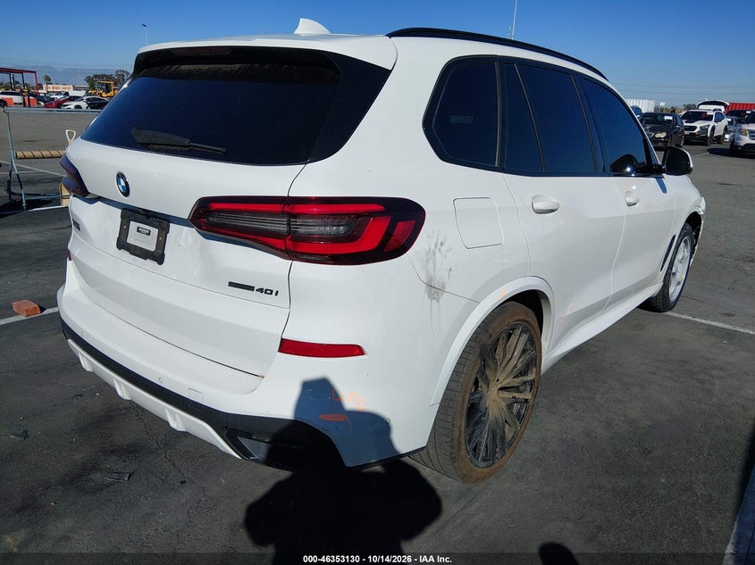 Vin: 5uxcr4c04n9k75507, lot: 46853396, bmw x5 sdrive40i 20224