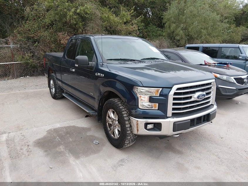 Vin: 1ftfx1eg1gfb25288, lot: 46853408, ford f-150 xlt 20161