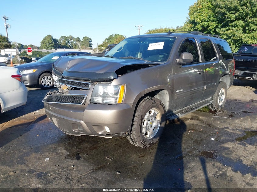 2012 Chevrolet Tahoe Lt, Front End, IAAI, VIN 1GNSKBE00CR308087 — photo 2