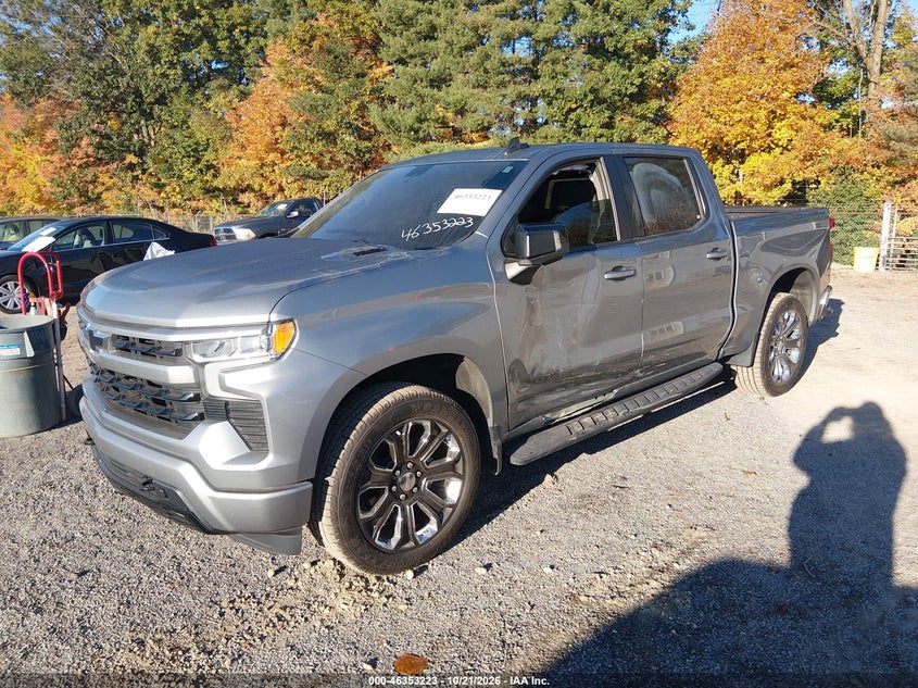 Vin: 3gcudee89pg194860, lot: 46853489, chevrolet silverado 1500 4wd  short bed rst 20232