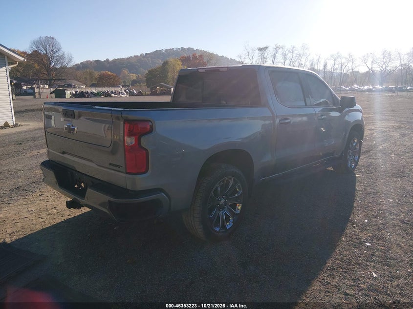 Vin: 3gcudee89pg194860, lot: 46853489, chevrolet silverado 1500 4wd  short bed rst 20234