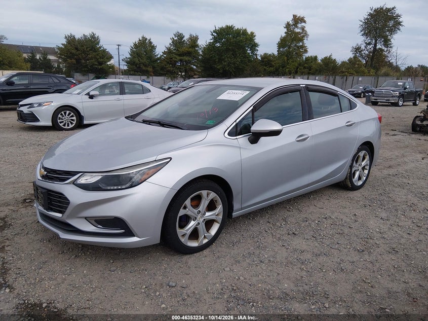 2016 Chevrolet Cruze Premier Auto, Затопление, IAAI, VIN 1G1BG5SMXG7278660 — фото 2
