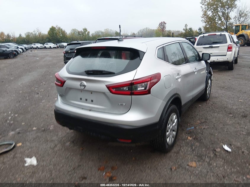 Vin: jn1bj1cw4lw372358, lot: 46853501, nissan rogue sport s awd xtronic cvt 20204