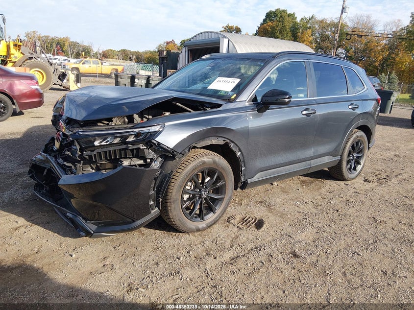 Vin: 5j6rs6h85sl011036, lot: 46853505, honda cr-v hybrid sport-l 20252
