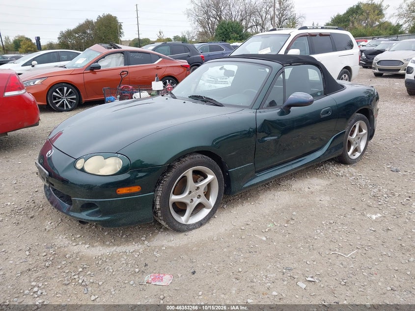 MAZDA MX-5 MIATA 2003 VIN JM1NB353030304776