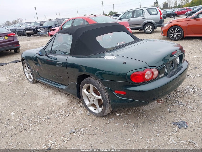 MAZDA MX-5 MIATA 2003 VIN JM1NB353030304776